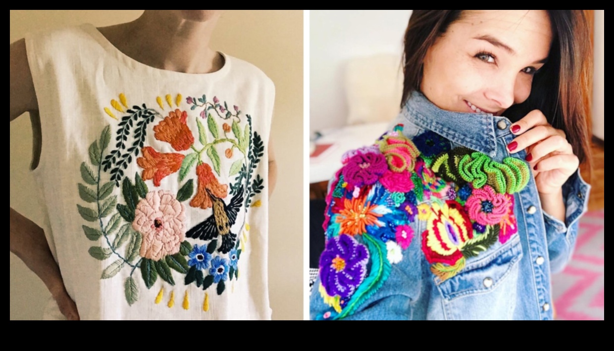 DIY apģērbu izšuvumi: mākslinieciskuma pievienošana jūsu garderobei