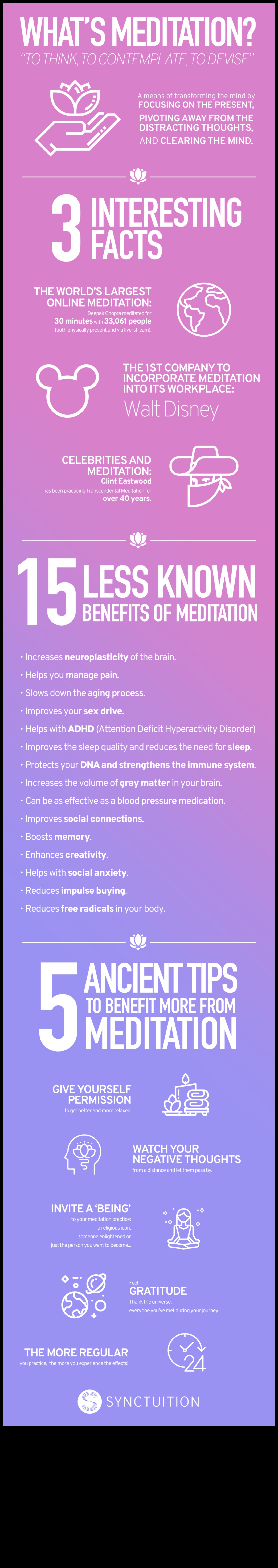 Uzlabojiet savu esamību: meditācijas slēptās priekšrocības