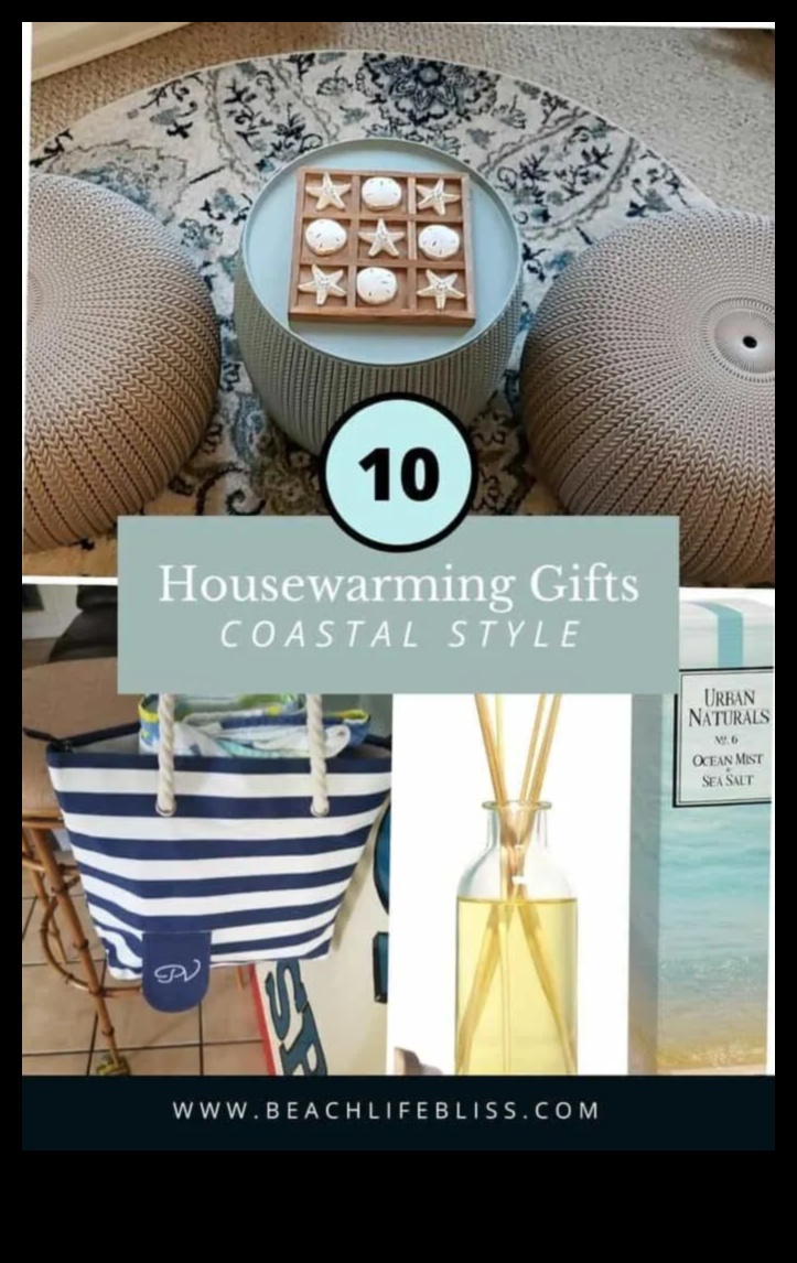 Piekrastes ērtības: pludmales un piejūras iedvesmotas dāvanu idejas