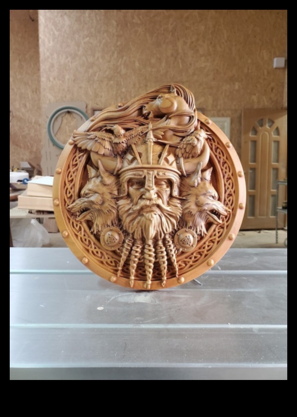 Koka sienas mākslas skulptūras: izveidojiet izmēru gabalus triecienam