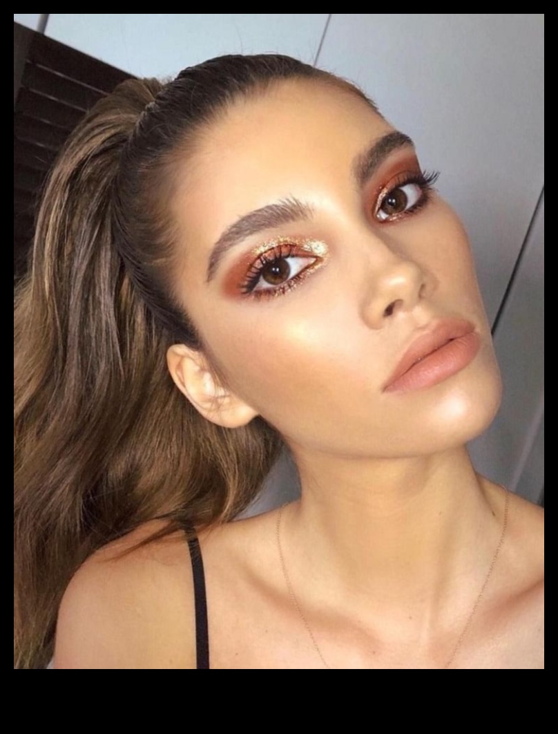 No matēta līdz metāliskam: izpētiet tekstūras krāšņos grima stilos