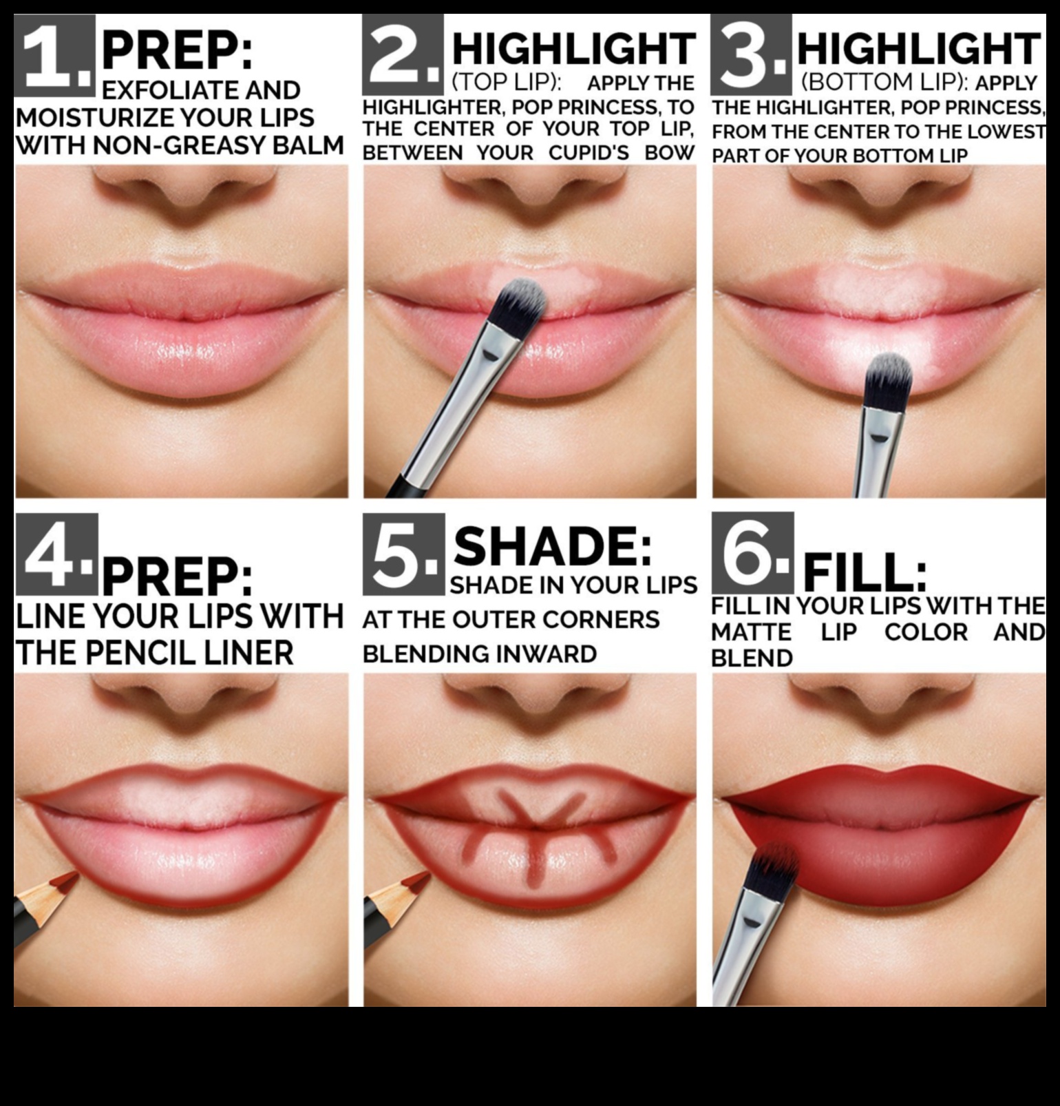 DIY laineru maisījumi: izveidojiet perfektu pielāgotu lūpu kontūru