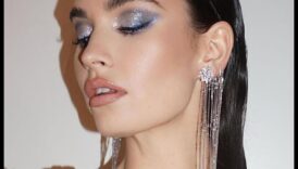 Ballītei gatavs spīdums: mirdzoša apdare ar īpaši mirdzošu grimu