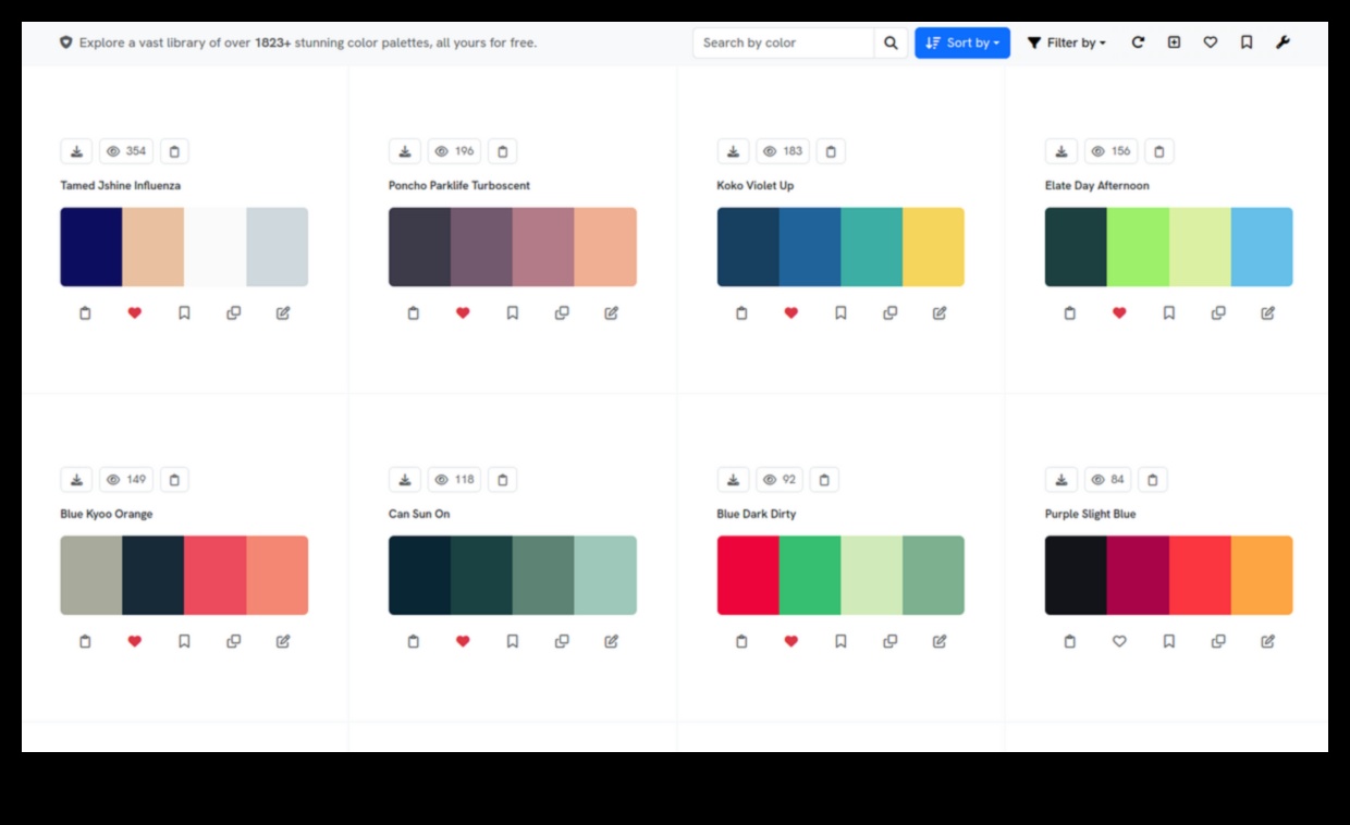 Amatniecības krāsa: izstrādājumu mākslas palete