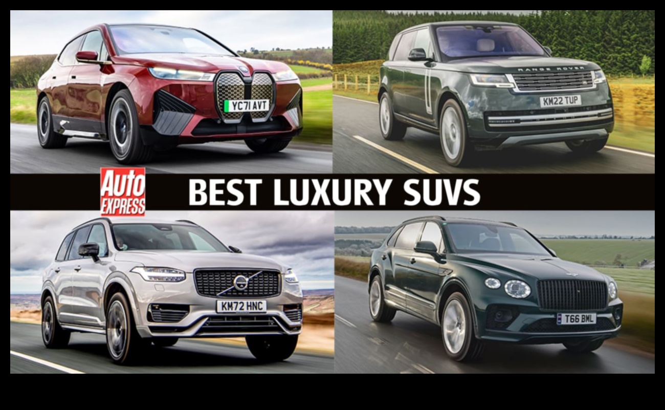 Luksusa braucieni: augstākās klases SUV elegance un komforts