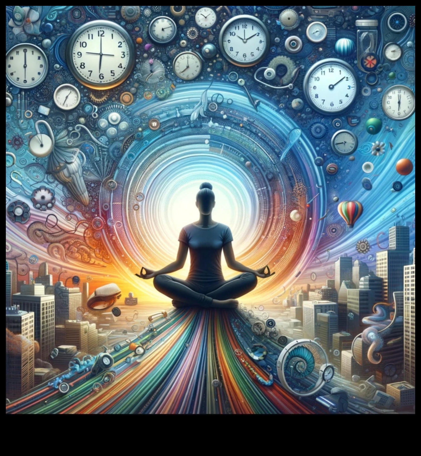 Mierīgs haosā: mūsdienīga pieeja meditācijai