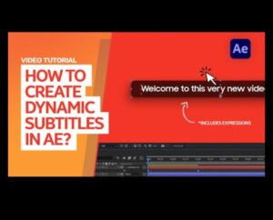 DIY videogrāfiju teksta animācija: dinamisku nosaukumu pievienošana