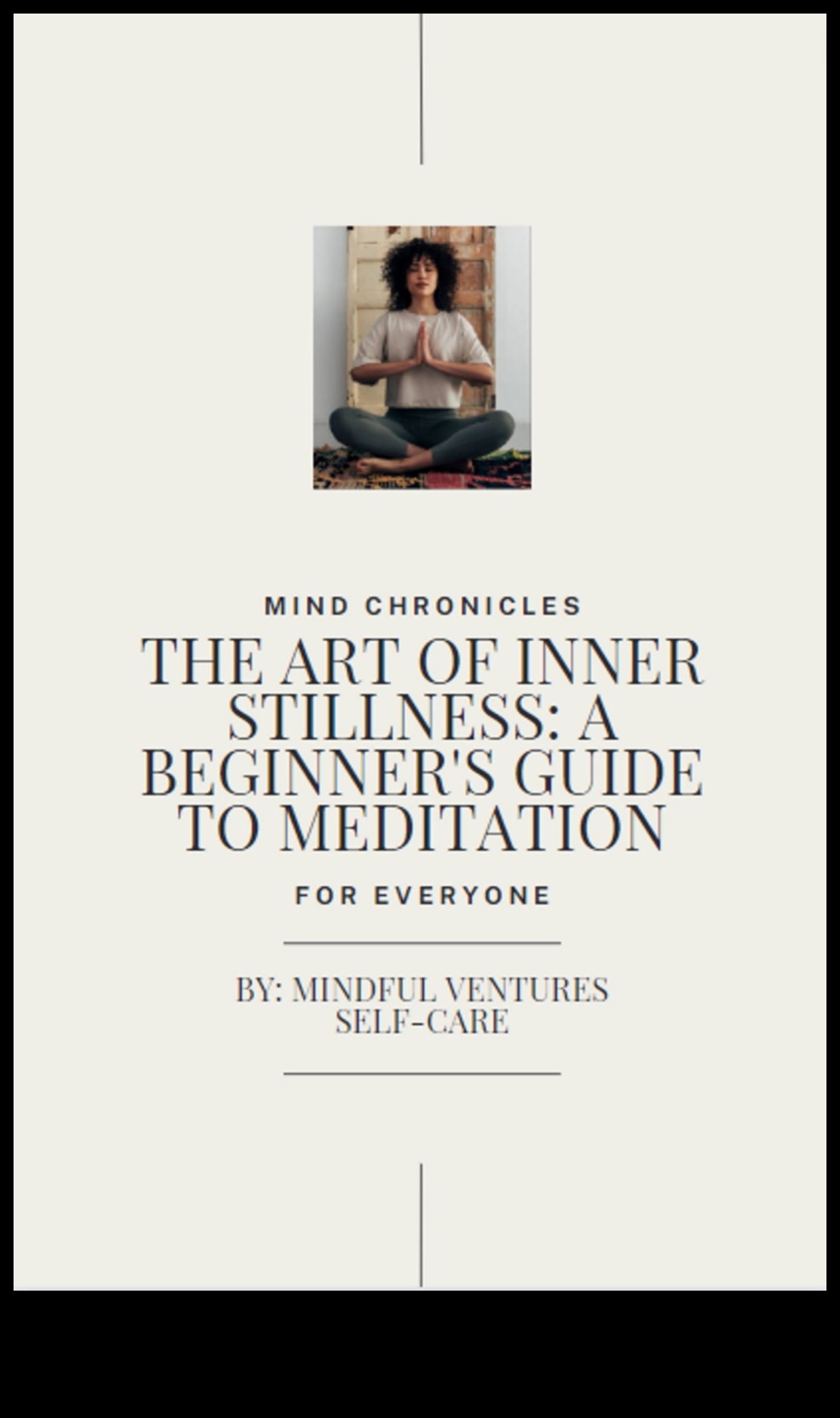 Sāciet klusumu: apzinātības meditācijas izpēte